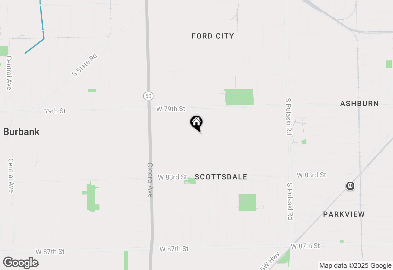 Map of 8035 S Kolmar Avenue, Chicago, IL 60652