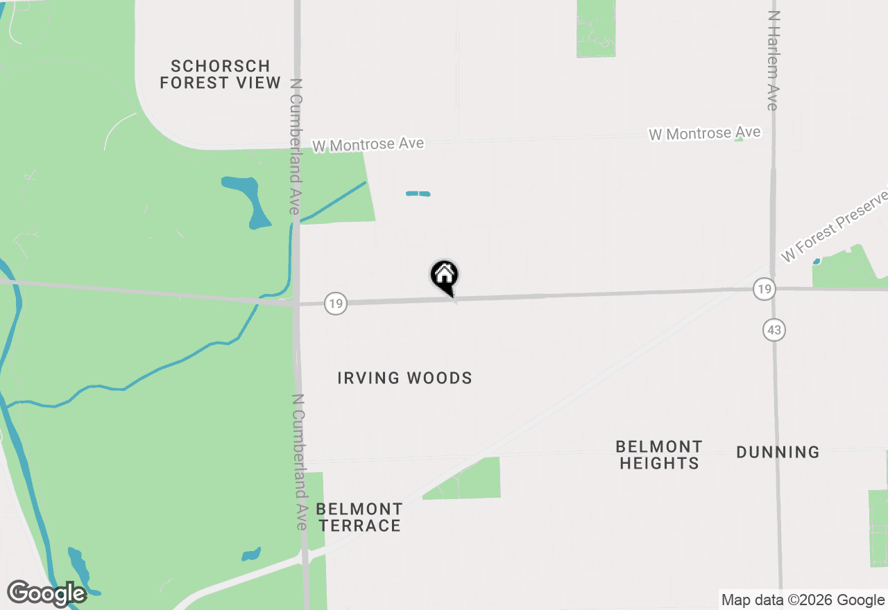 Map of 8013 W Irving Park Road, Chicago, IL 60634