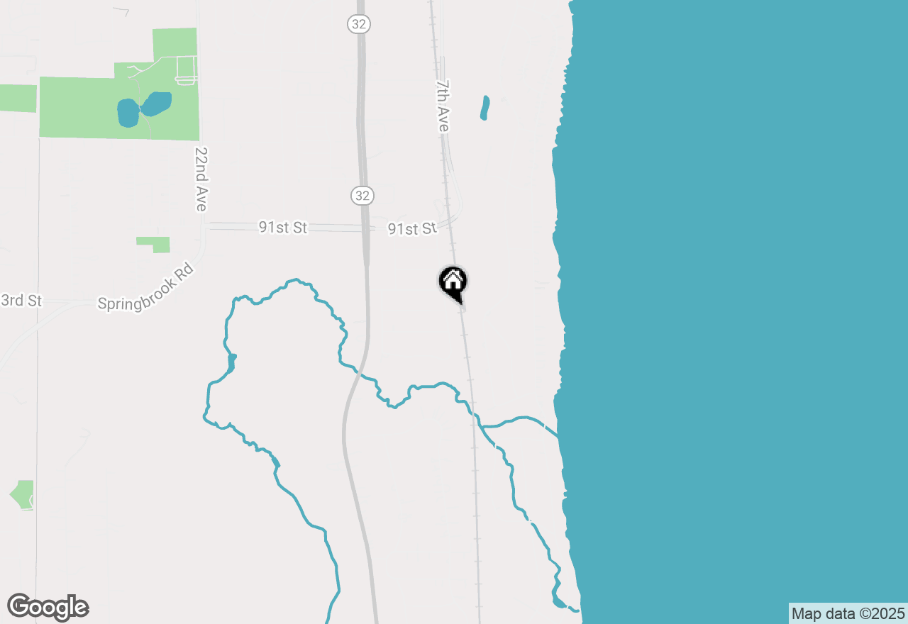 Map of 9299 8th Ave, Pleasant Prairie, WI 53158