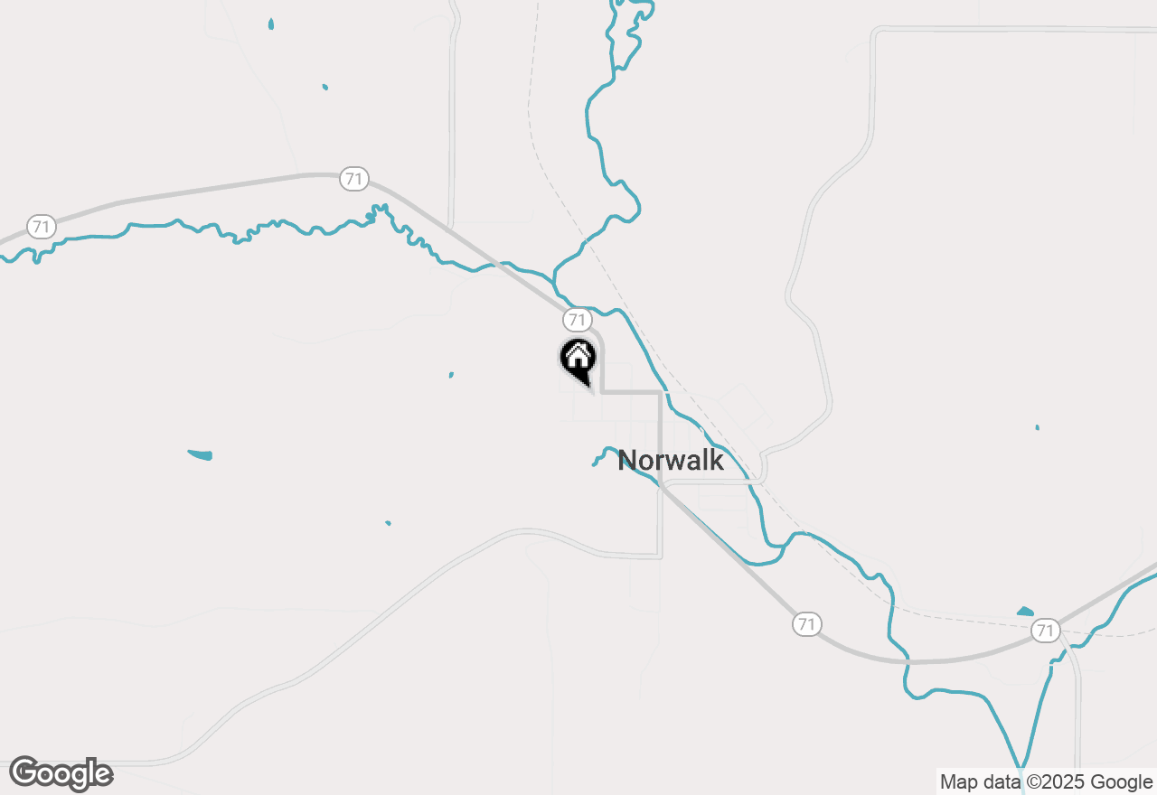 Map of 312 Railroad Street, Norwalk, WI 54648