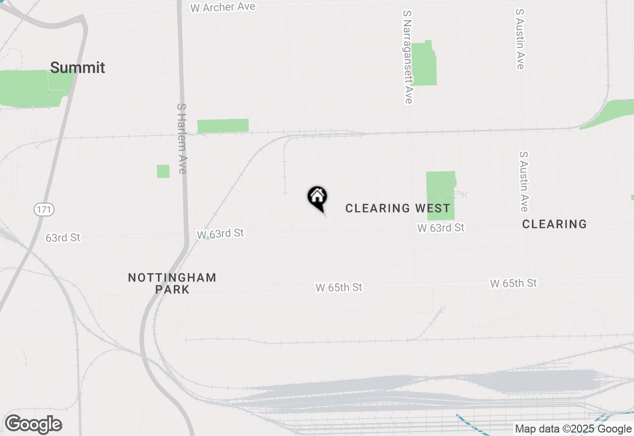 Map of 6235 S Rutherford Avenue, Chicago, IL 60638