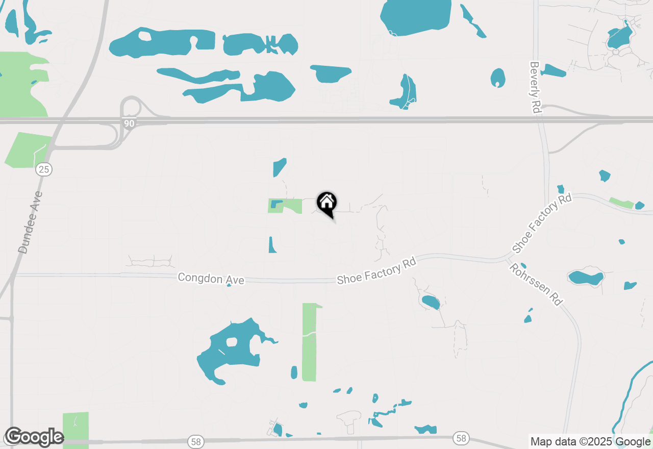 Map of 6099 Canterbury Lane #6099, Hoffman Estates, IL 60192