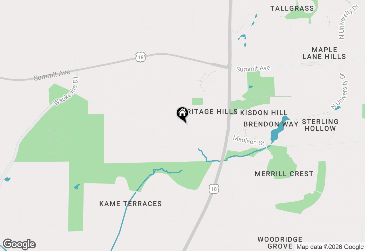 Map of lot 4 Overton Ave, Waukesha, WI 53188