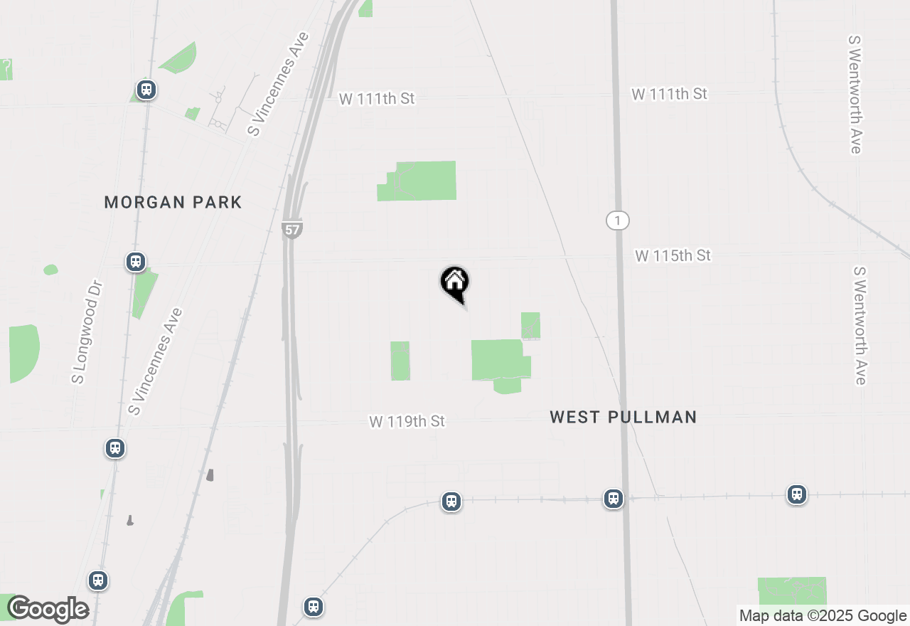 Map of 11616 S Racine Avenue, Chicago, IL 60643