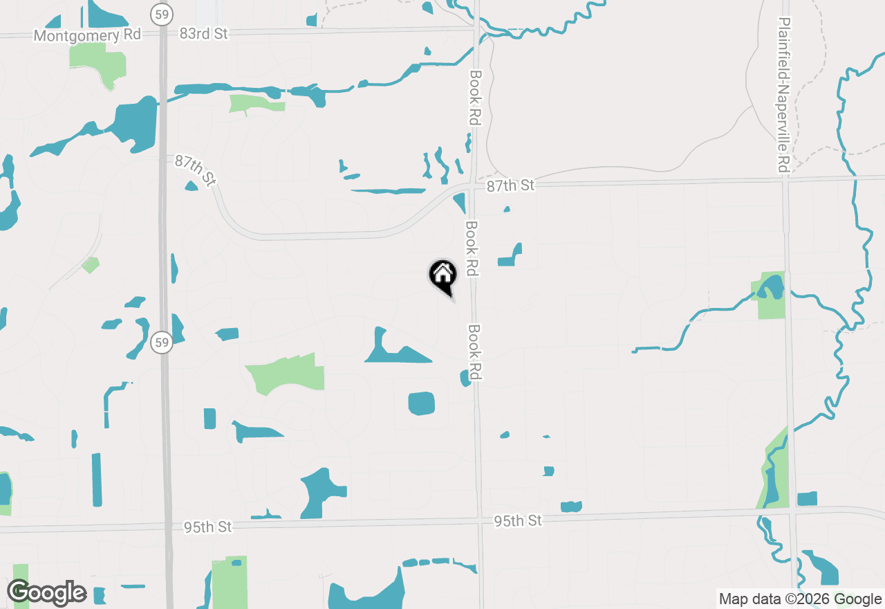 Map of 2239 Hillsboro Lane, Naperville, IL 60564