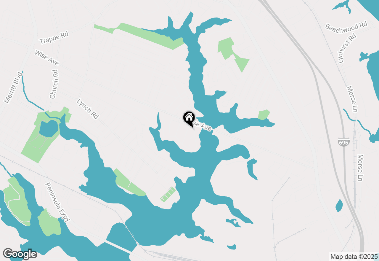 Map of 7 Seabright Avenue, Baltimore, MD 21222