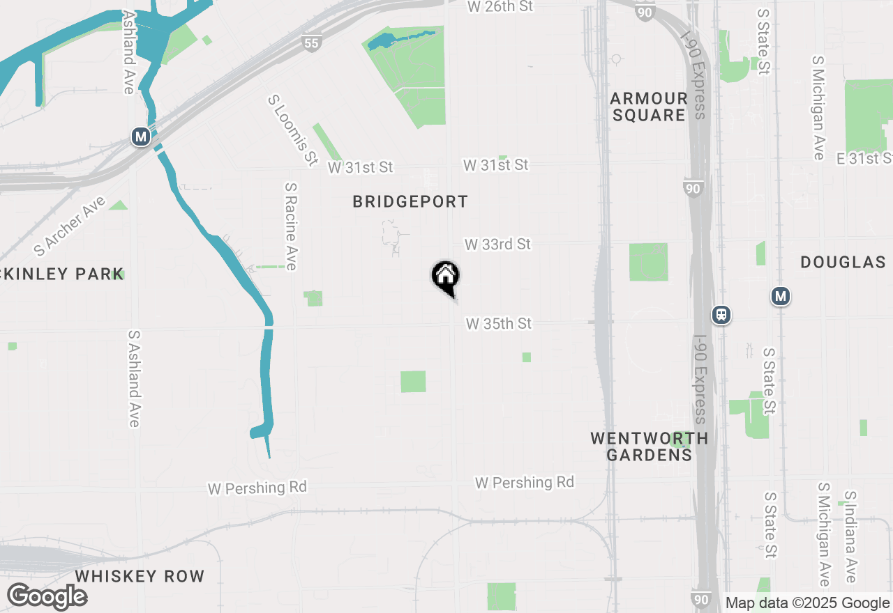 Map of 3450 S Halsted Street #402, Chicago, IL 60608