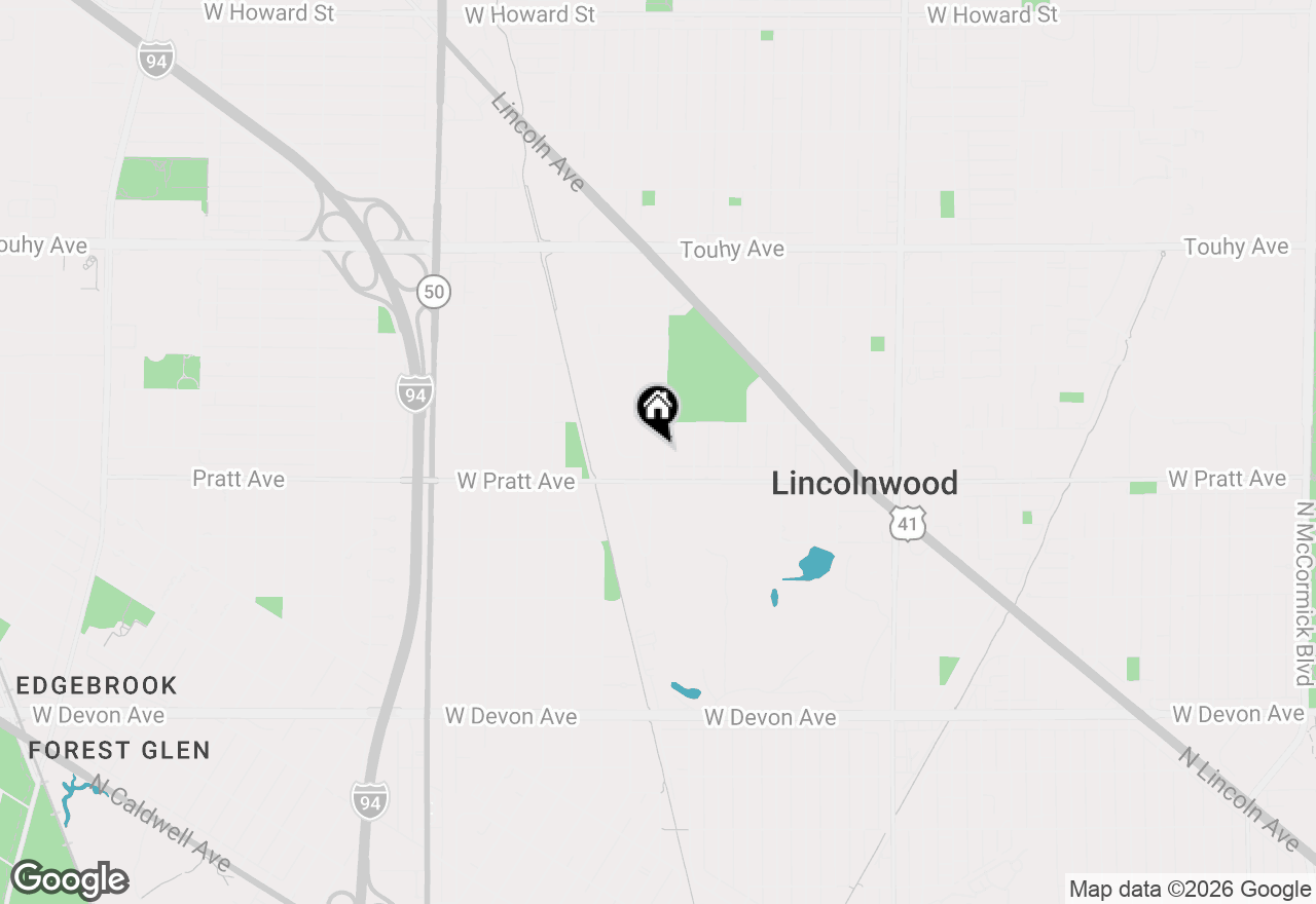 Map of 6826 N Kostner Avenue, Lincolnwood, IL 60712