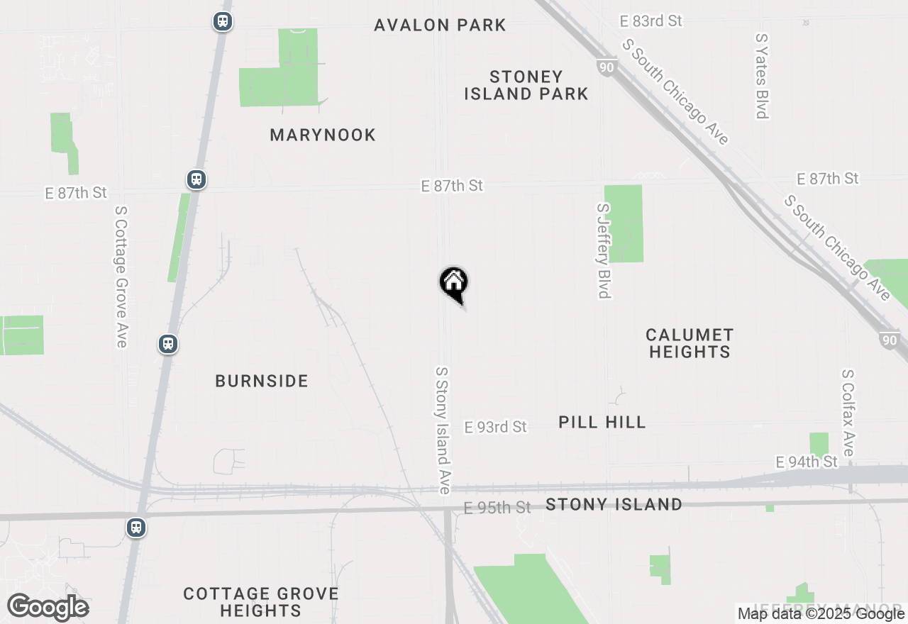 Map of 9011 S Stony Island Avenue, Chicago, IL 60617