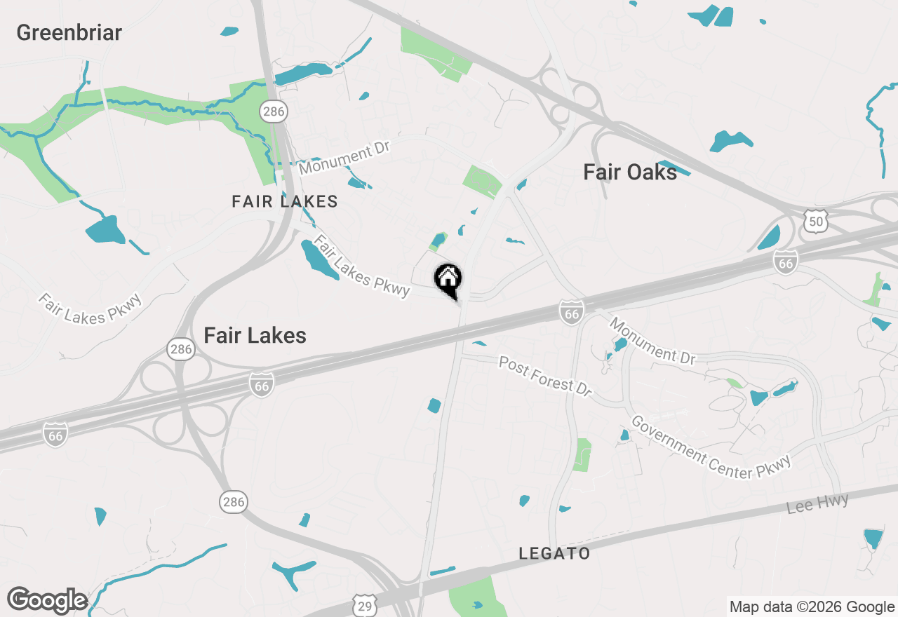 Map of 4420 Beechstone Lane #B, Fairfax, VA 22033