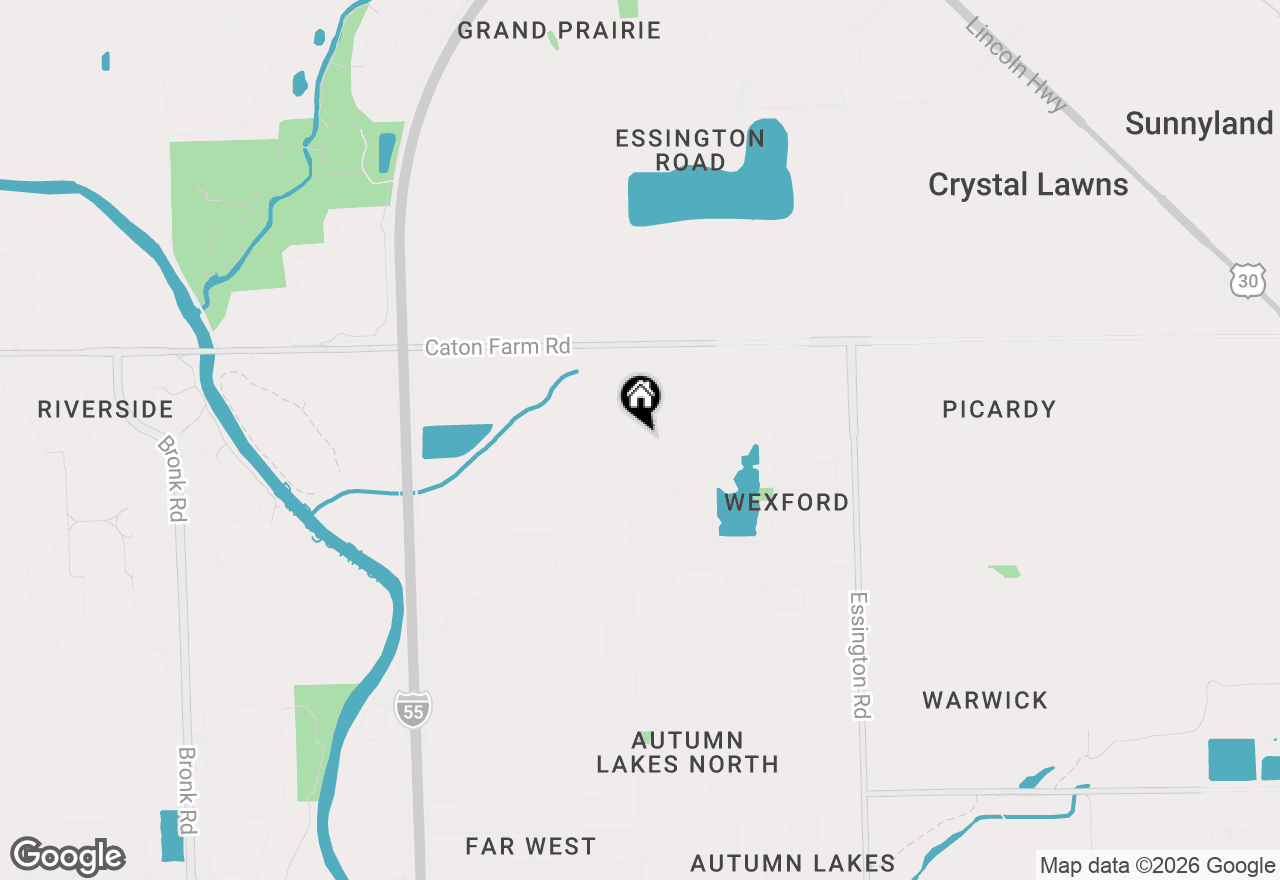 Map of 2325 Graystone Drive, Joliet, IL 60431