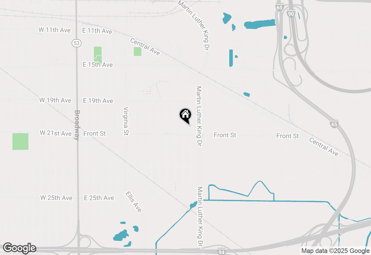 Map of 2047 Ohio Street, Gary, IN 46407