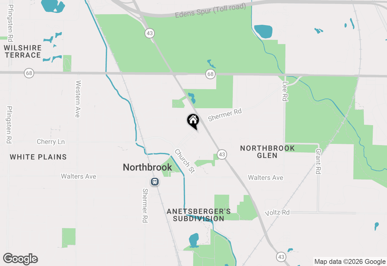 Map of 1171 Shermer Road, Northbrook, IL 60062