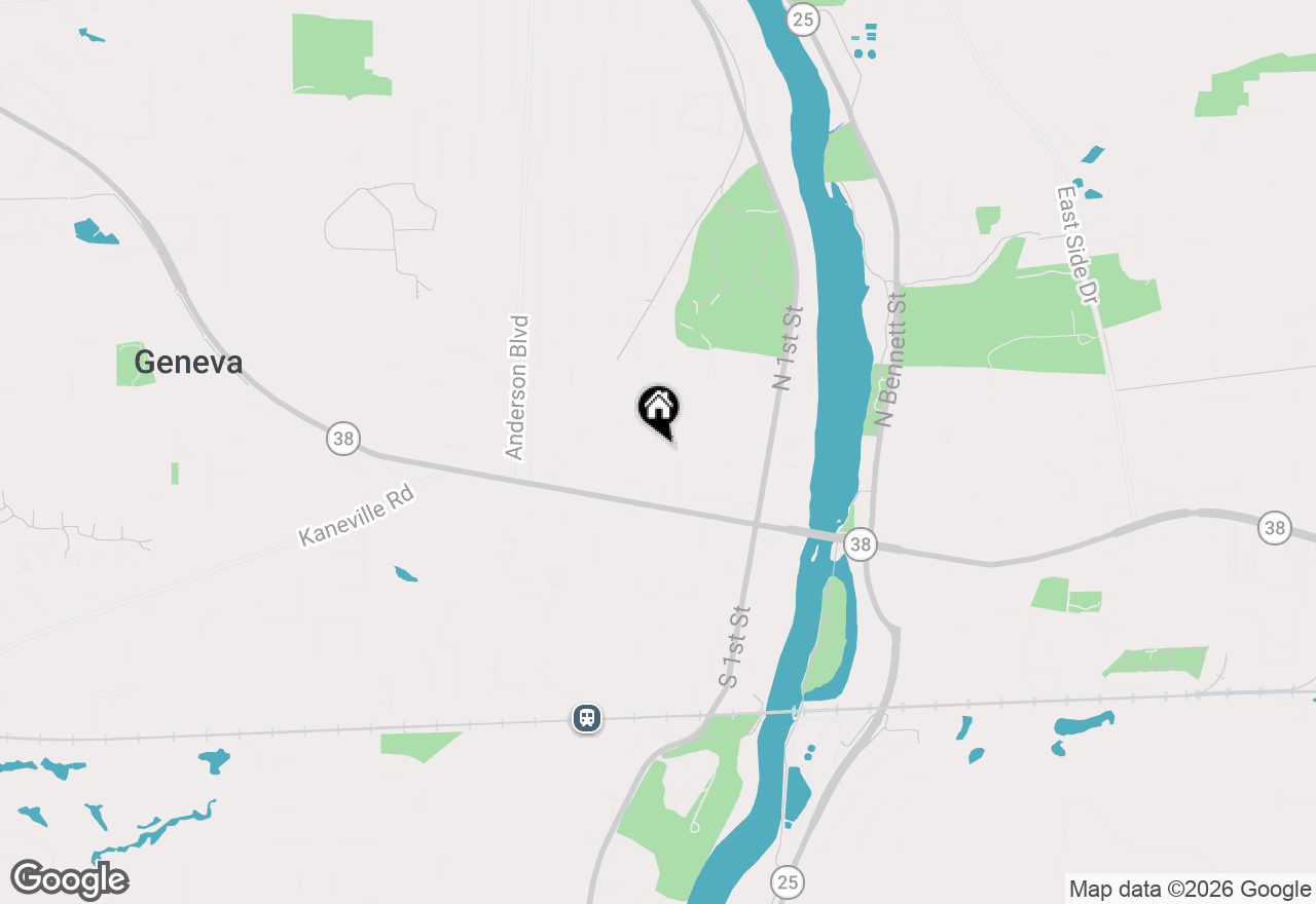 Map of 118 N 4th Street, Geneva, IL 60134