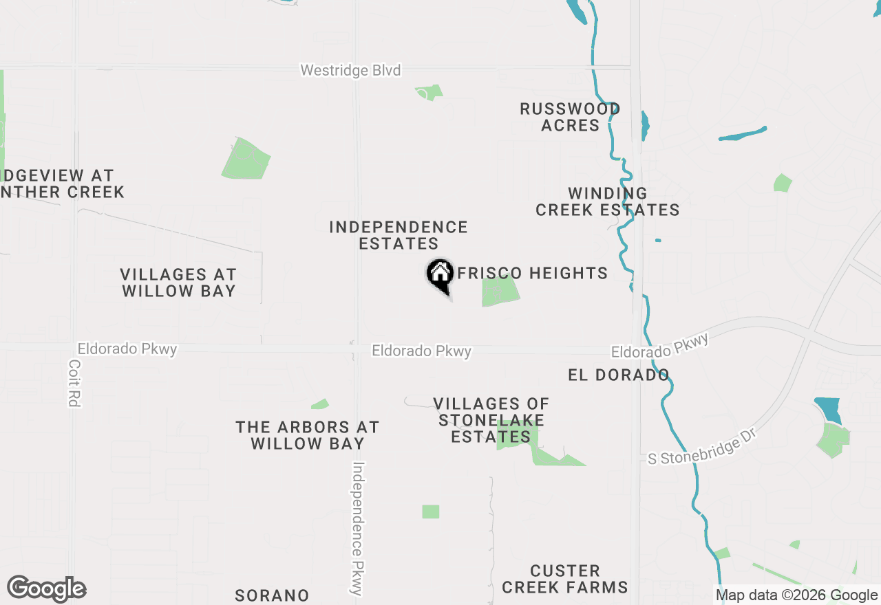 Map of 11912 Golden Bell Lane, Frisco, TX 75035