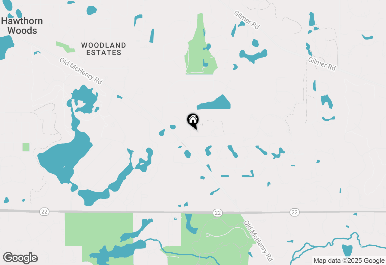 Map of 20062 W Old Meadow Trail, Long Grove, IL 60047