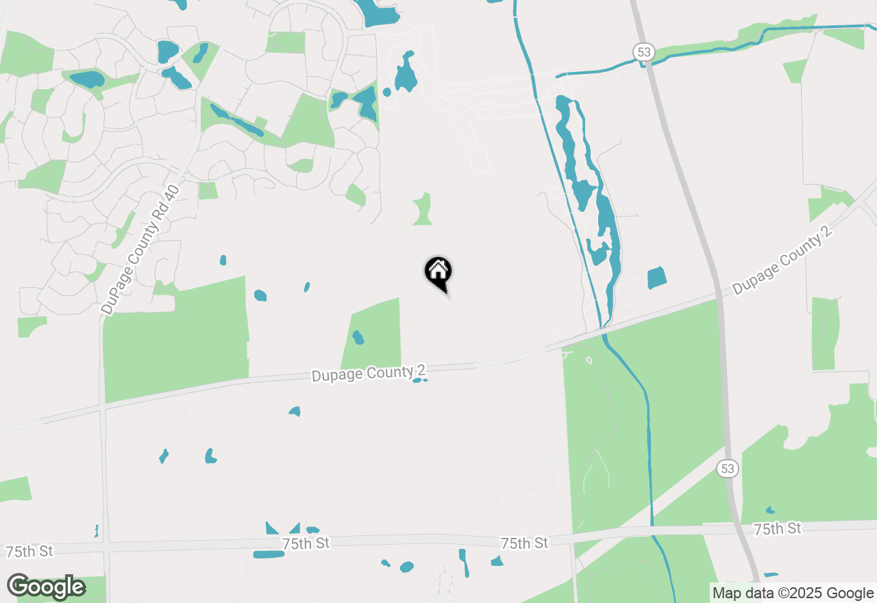 Map of 7S580 Lynn Drive, Naperville, IL 60540