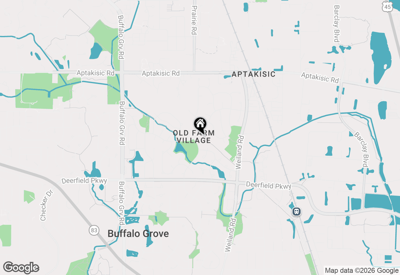 Map of 181 Lawn Court, Buffalo Grove, IL 60089
