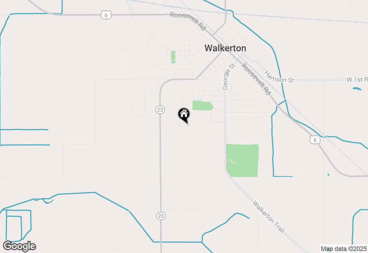Map of 107 Red Tail Court, Walkerton, IN 46574