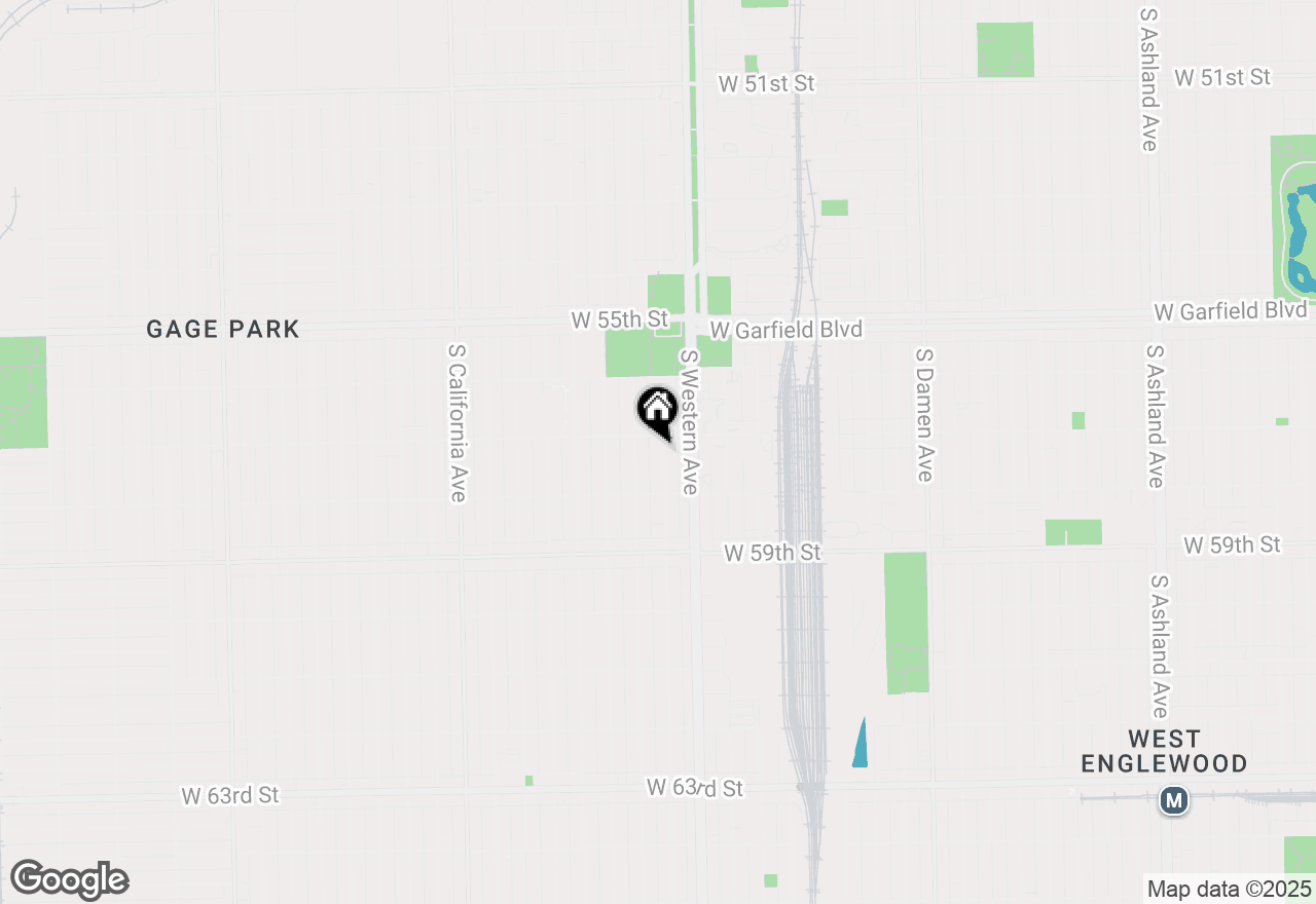 Map of 5716 S Artesian Avenue, Chicago, IL 60629