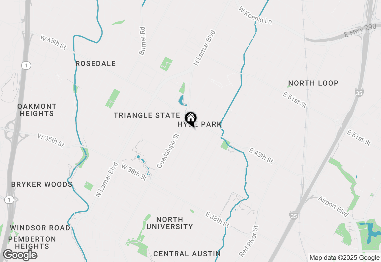 Map of 4405 Avenue A Ave #19, Austin, TX 78751