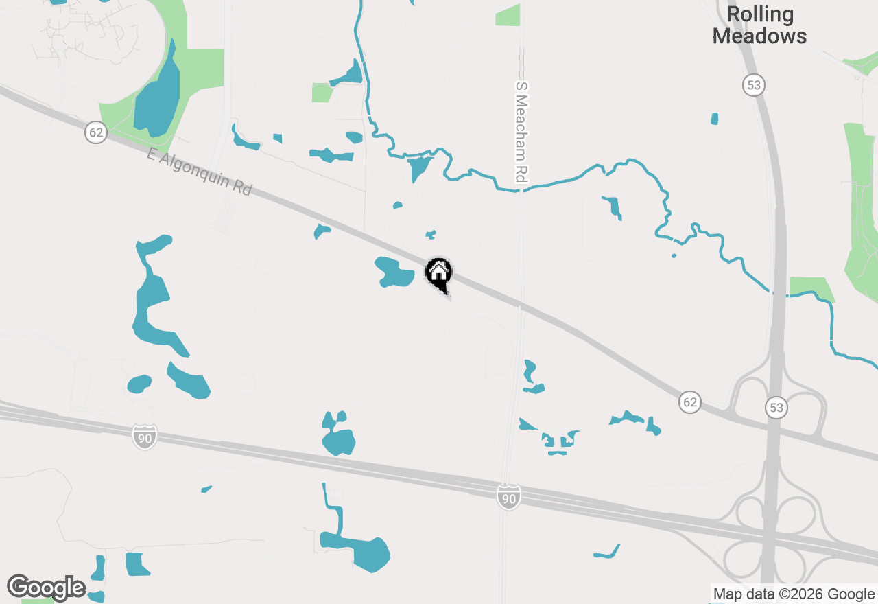 Map of 1312 Lakepointe Drive, Schaumburg, IL 60173