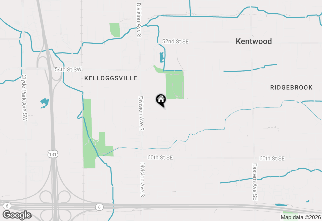 Map of 125 Nora Street Se, Grand Rapids, MI 49548