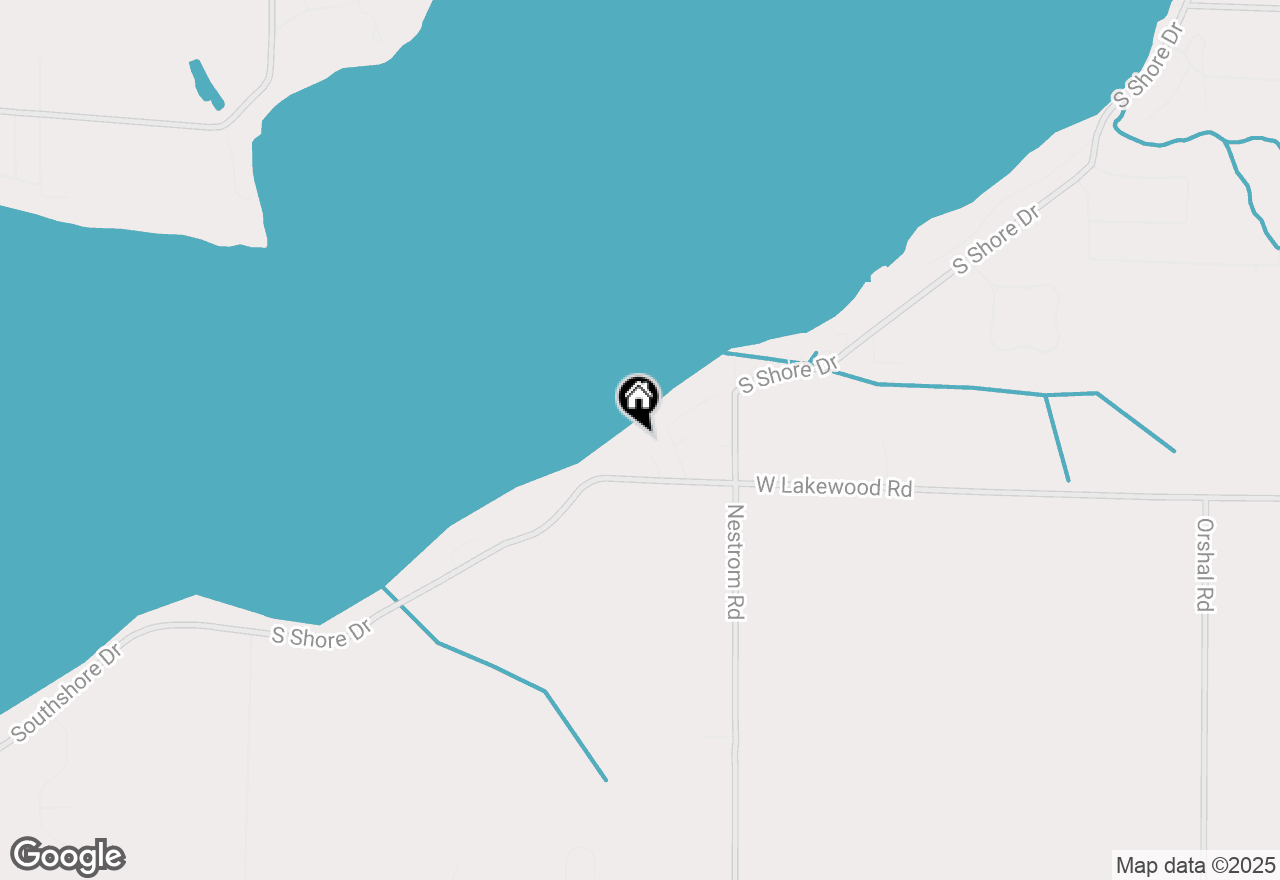 Map of 5570 S Shore Drive, Whitehall, MI 49461