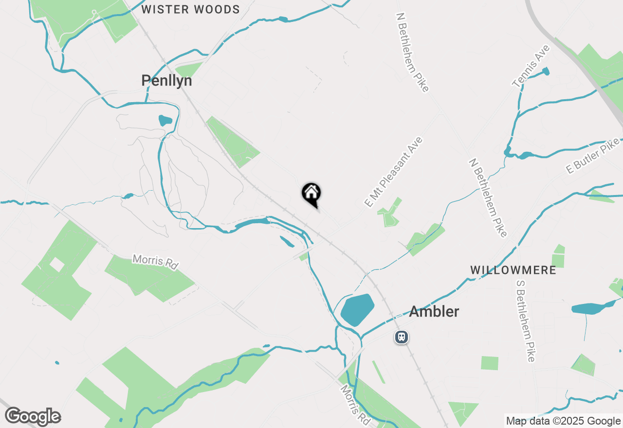 Map of 300 Brookside Avenue #UNLIMITED COWORKING, Ambler, PA 19002