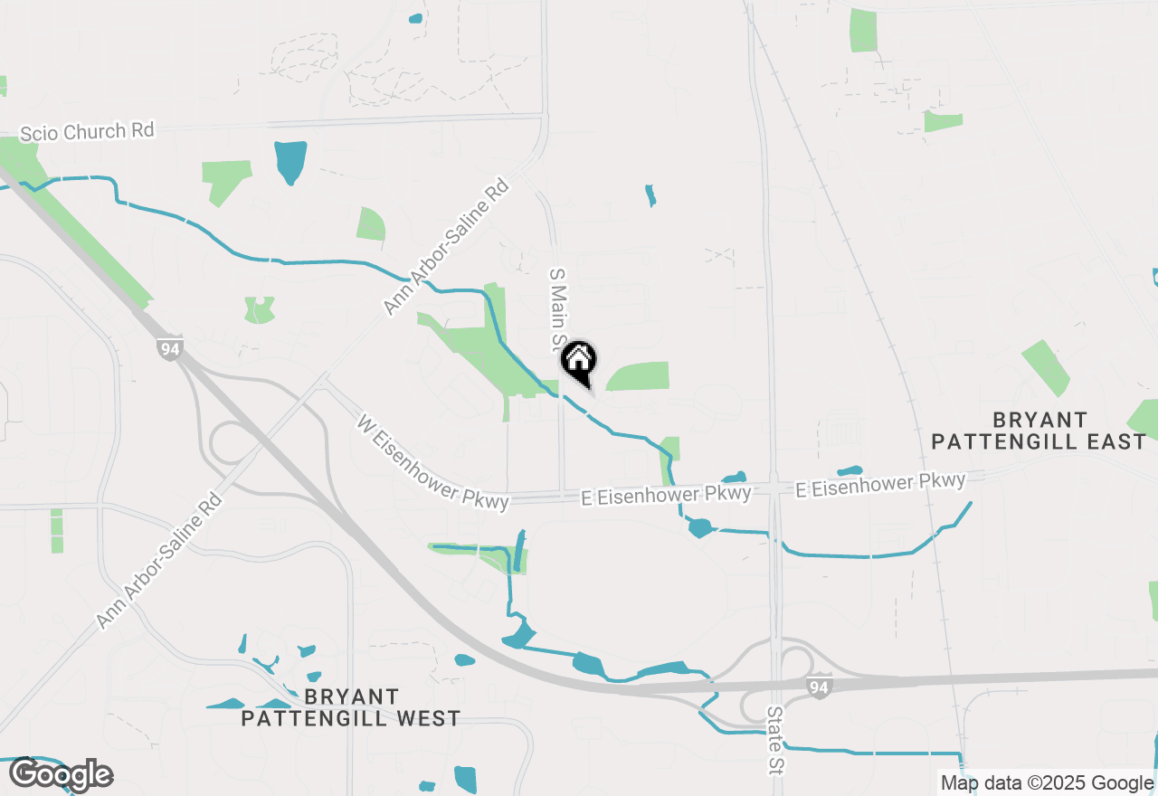 Map of 175 Briarcrest #105, Ann Arbor, MI 48104
