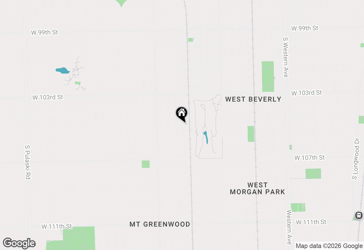 Map of 10455 S Whipple Street, Chicago, IL 60655