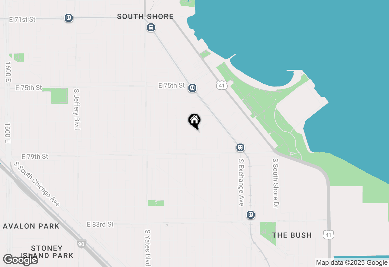 Map of 7751 S Saginaw Avenue #1, Chicago, IL 60649