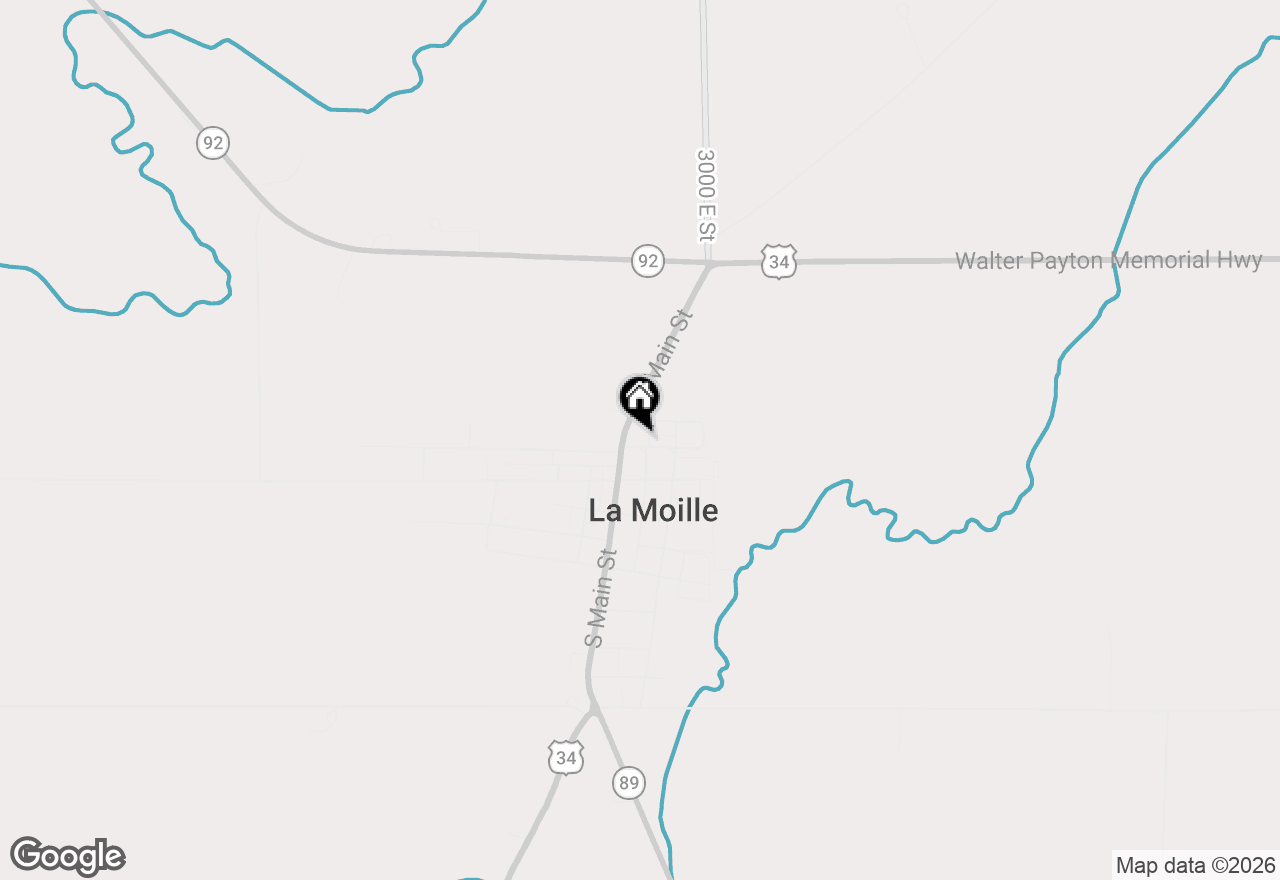 Map of 96 E Railroad Street, Lamoille, IL 61330