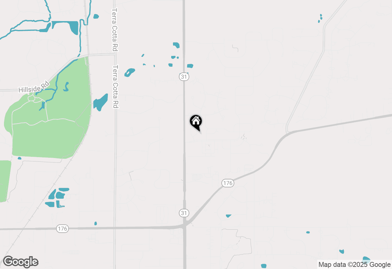 Map of 690 Cassia Court, Crystal Lake, IL 60012