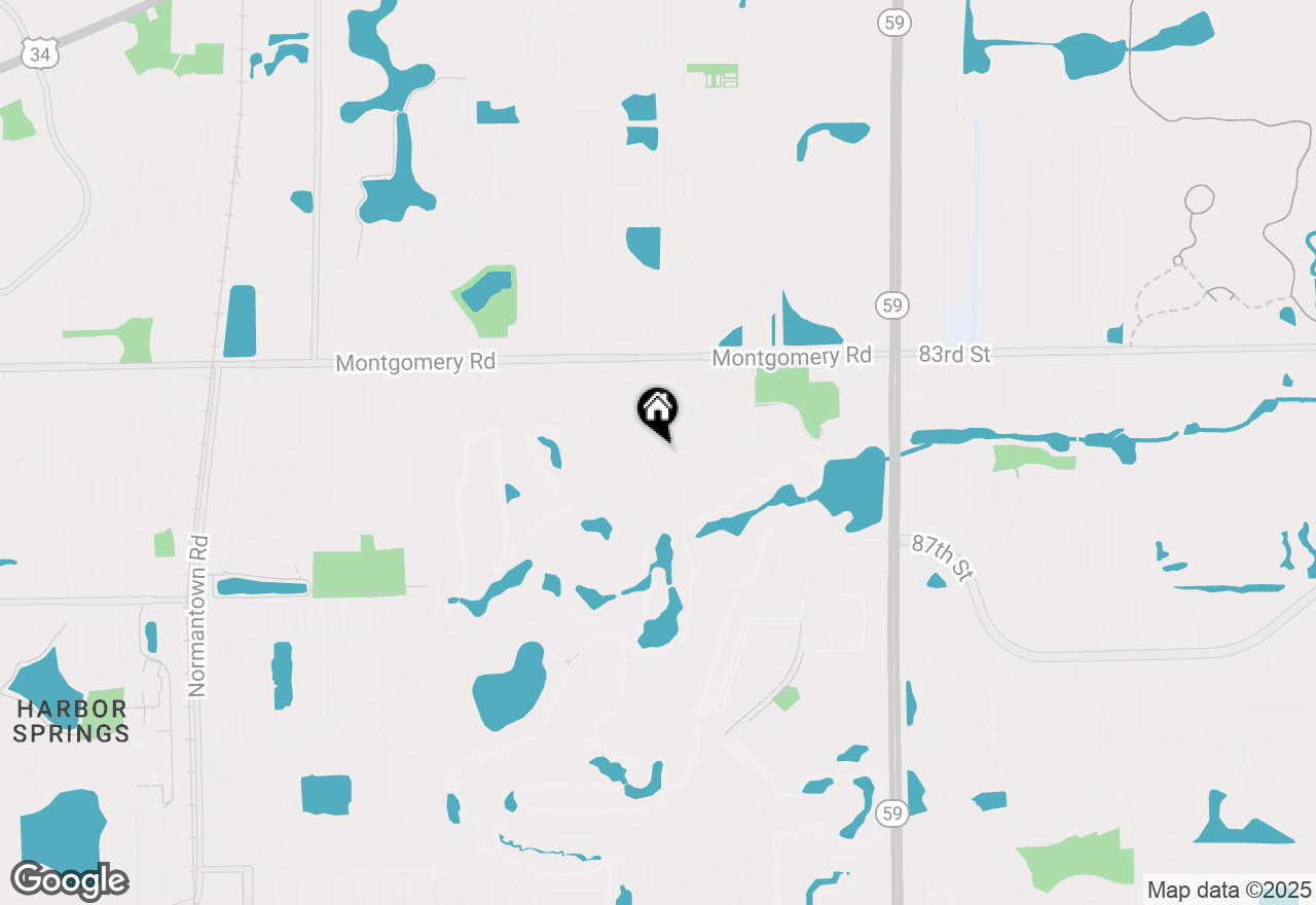 Map of 4078 Broadmoor Circle, Naperville, IL 60564