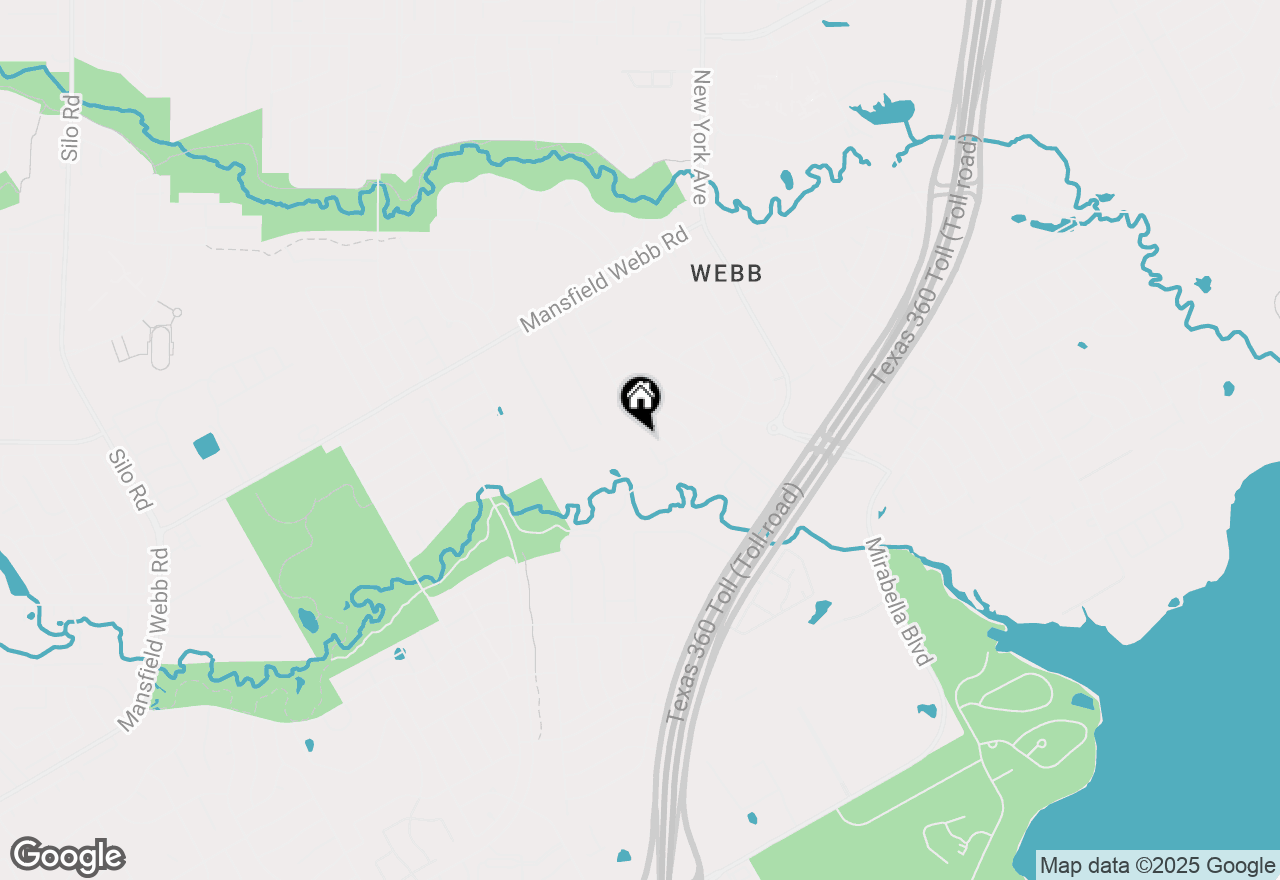 Map of 7101 Chambers Creek Court, Arlington, TX 76002