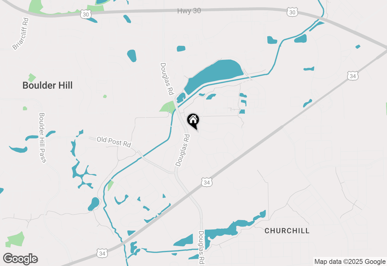 Map of 417 Richmond Court, Oswego, IL 60543