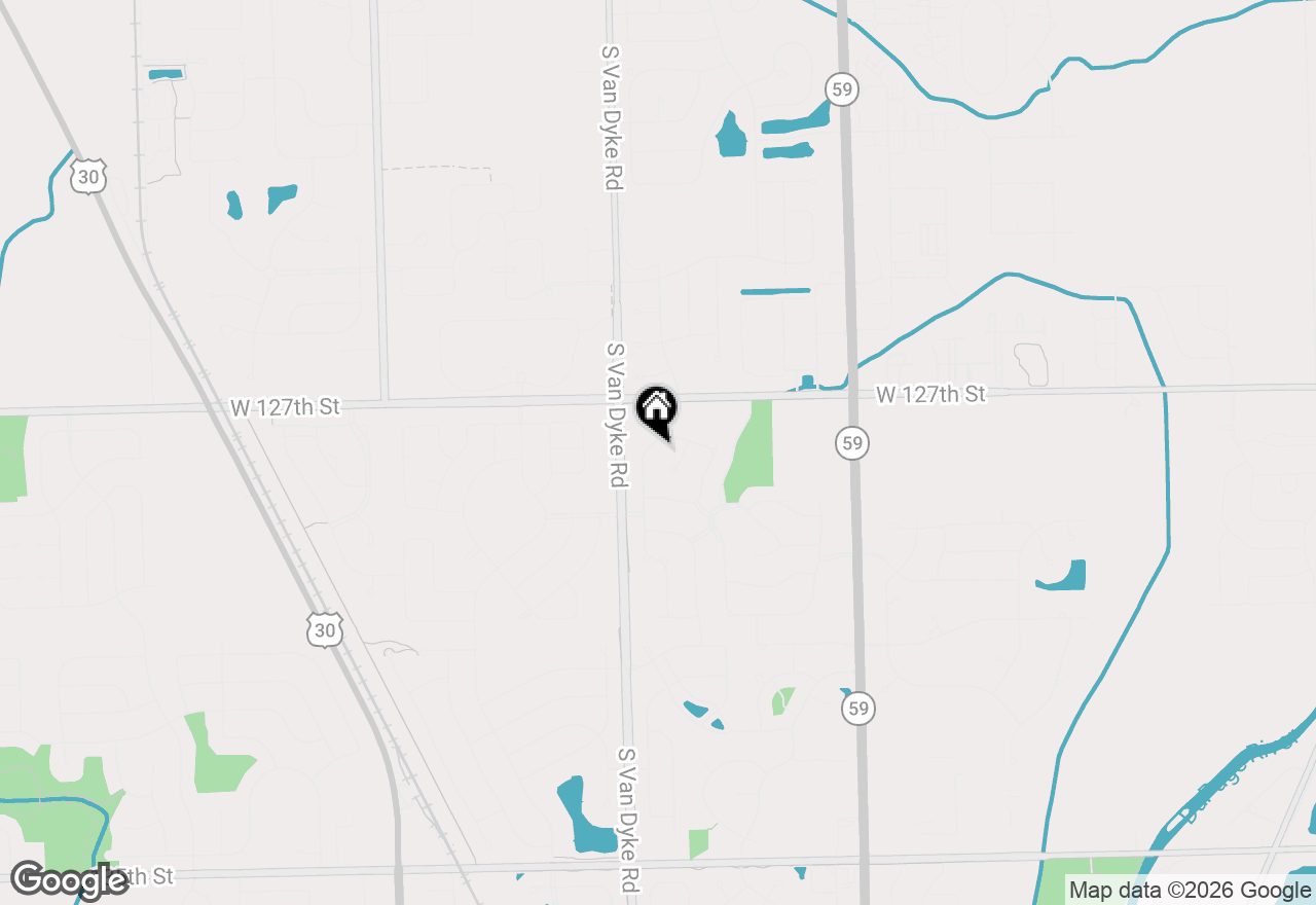 Map of 12843 Bradford Lane, Plainfield, IL 60585