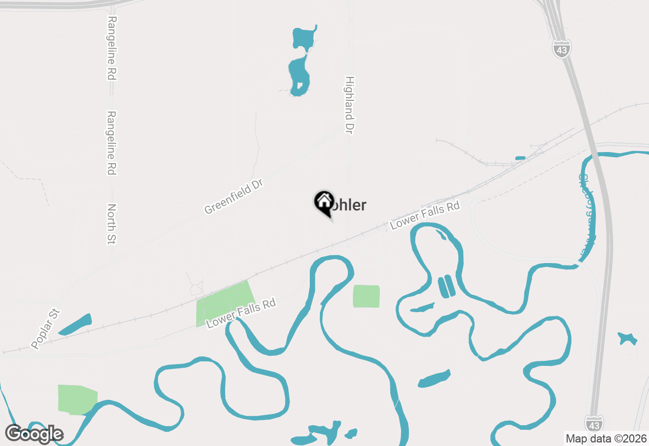 Map of 210 Church St, Kohler, WI 53044