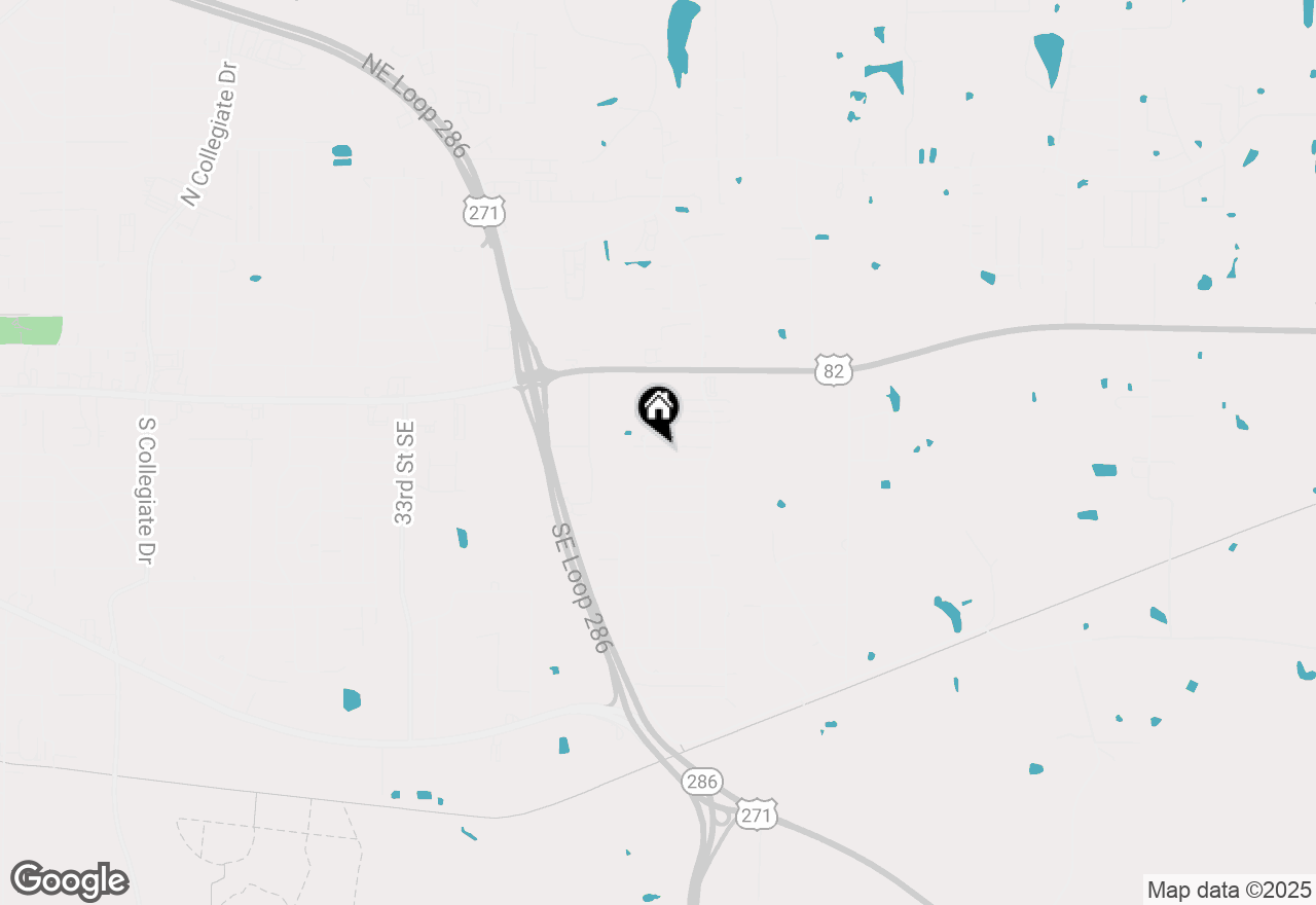 Map of 3925 Jasmine Street, Paris, TX 75462