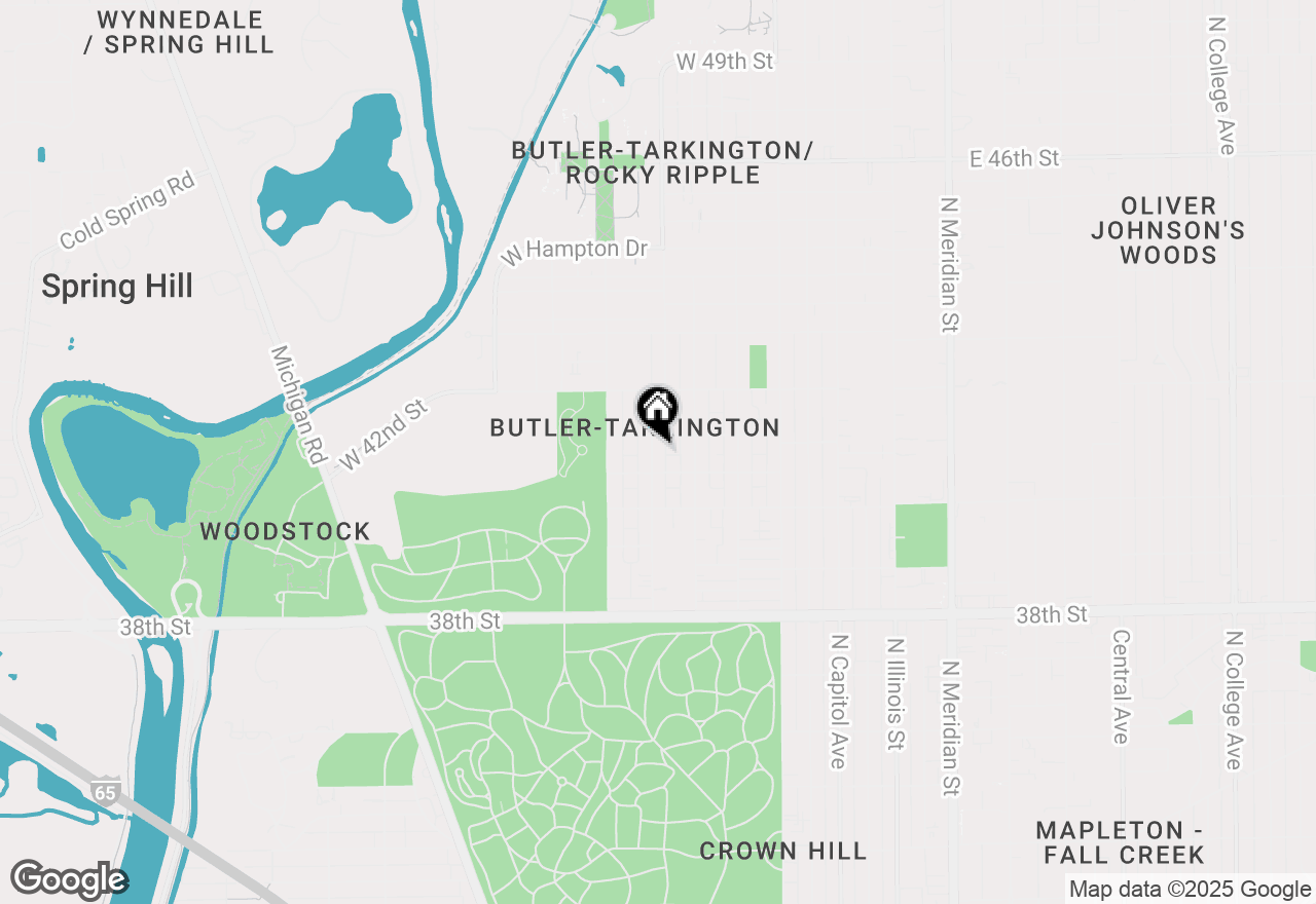 Map of 4061 Byram Avenue, Indianapolis, IN 46208