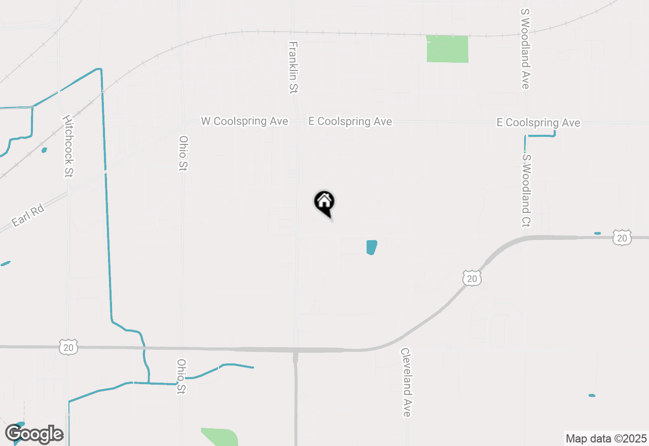 Map of 161 Boyd Circle, Michigan City, IN 46360