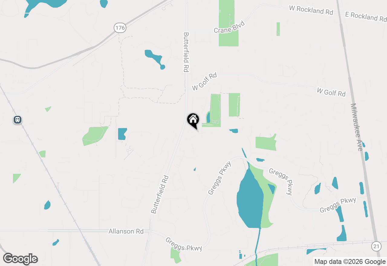 Map of 2137 Shadow Creek Court, Vernon Hills, IL 60061