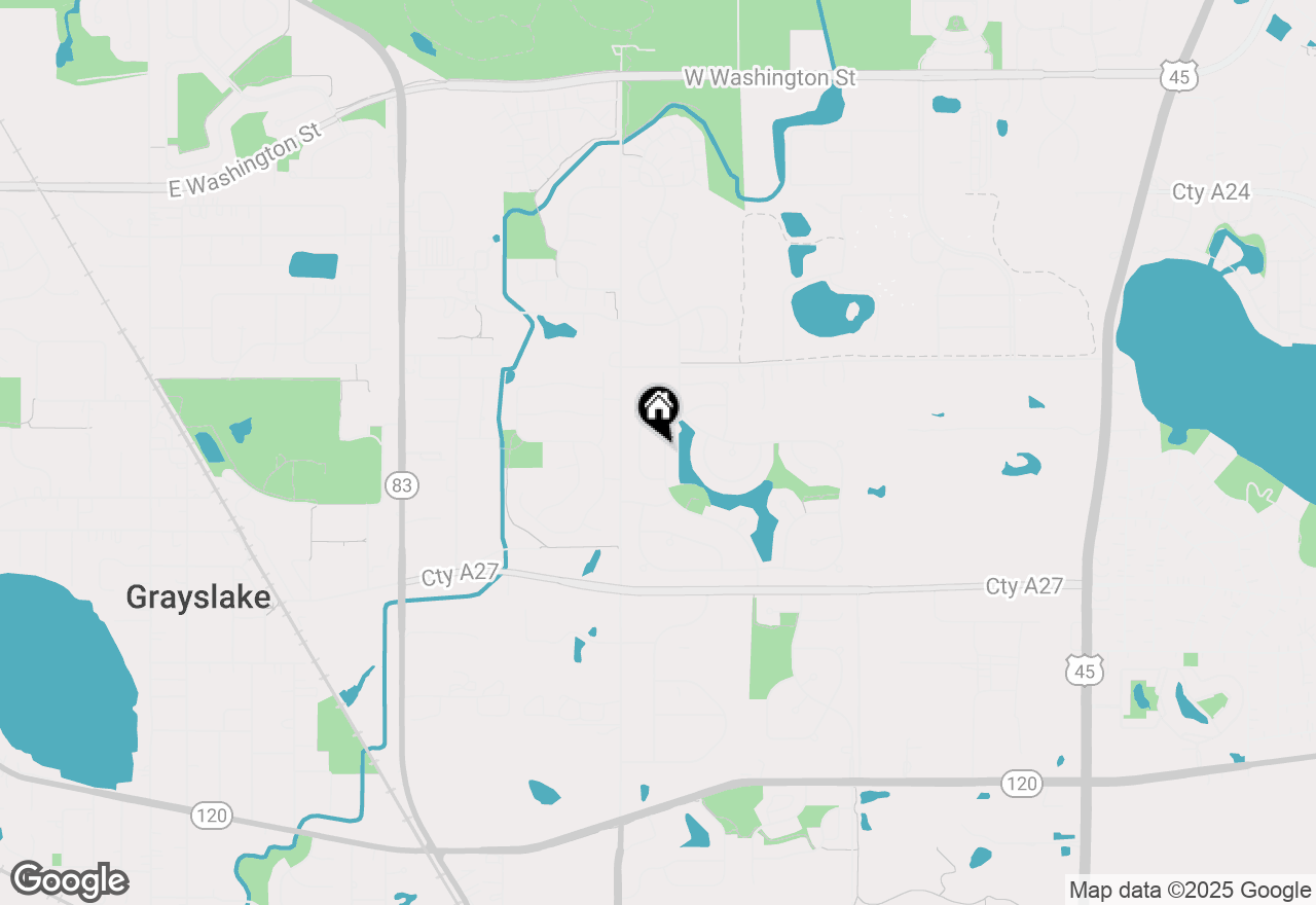 Map of 342 Buckingham Drive, Grayslake, IL 60030
