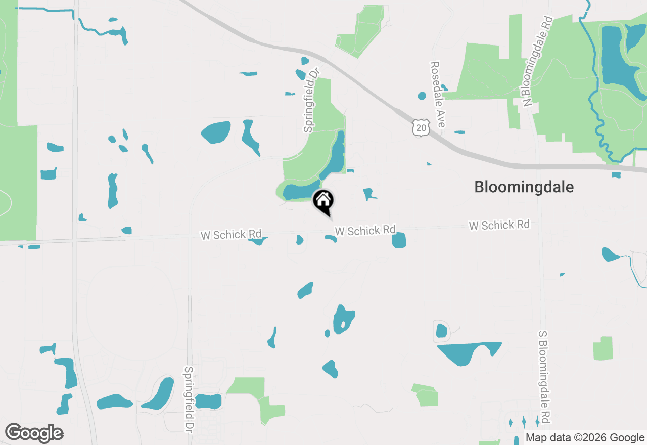 Map of 130 Chambord Court, Bloomingdale, IL 60108