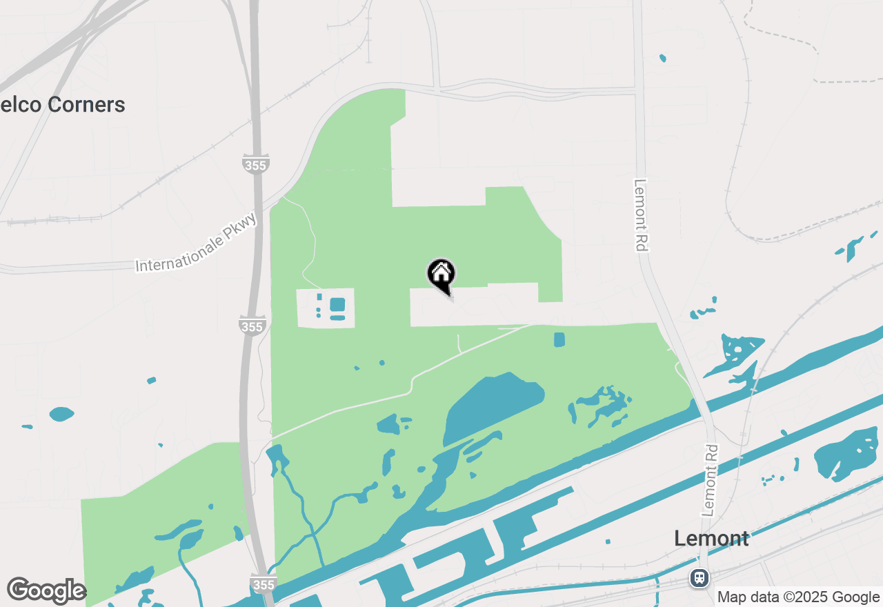 Map of 1511 Linden Circle, Lemont, IL 60439