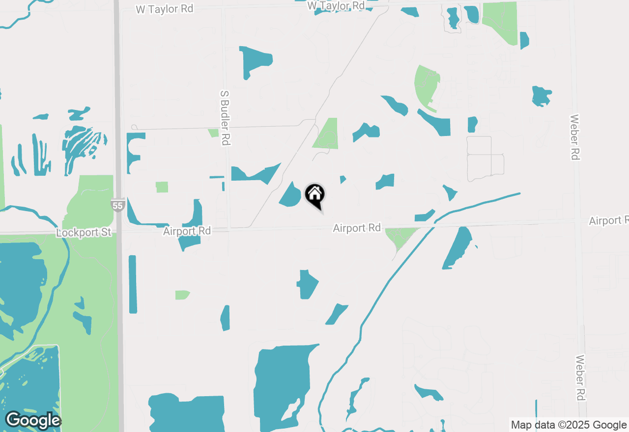 Map of 1748 Rebecca Drive, Romeoville, IL 60446