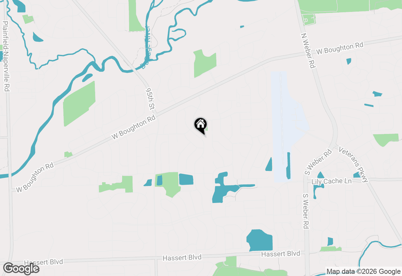 Map of 6 Catalpa Court, Bolingbrook, IL 60490