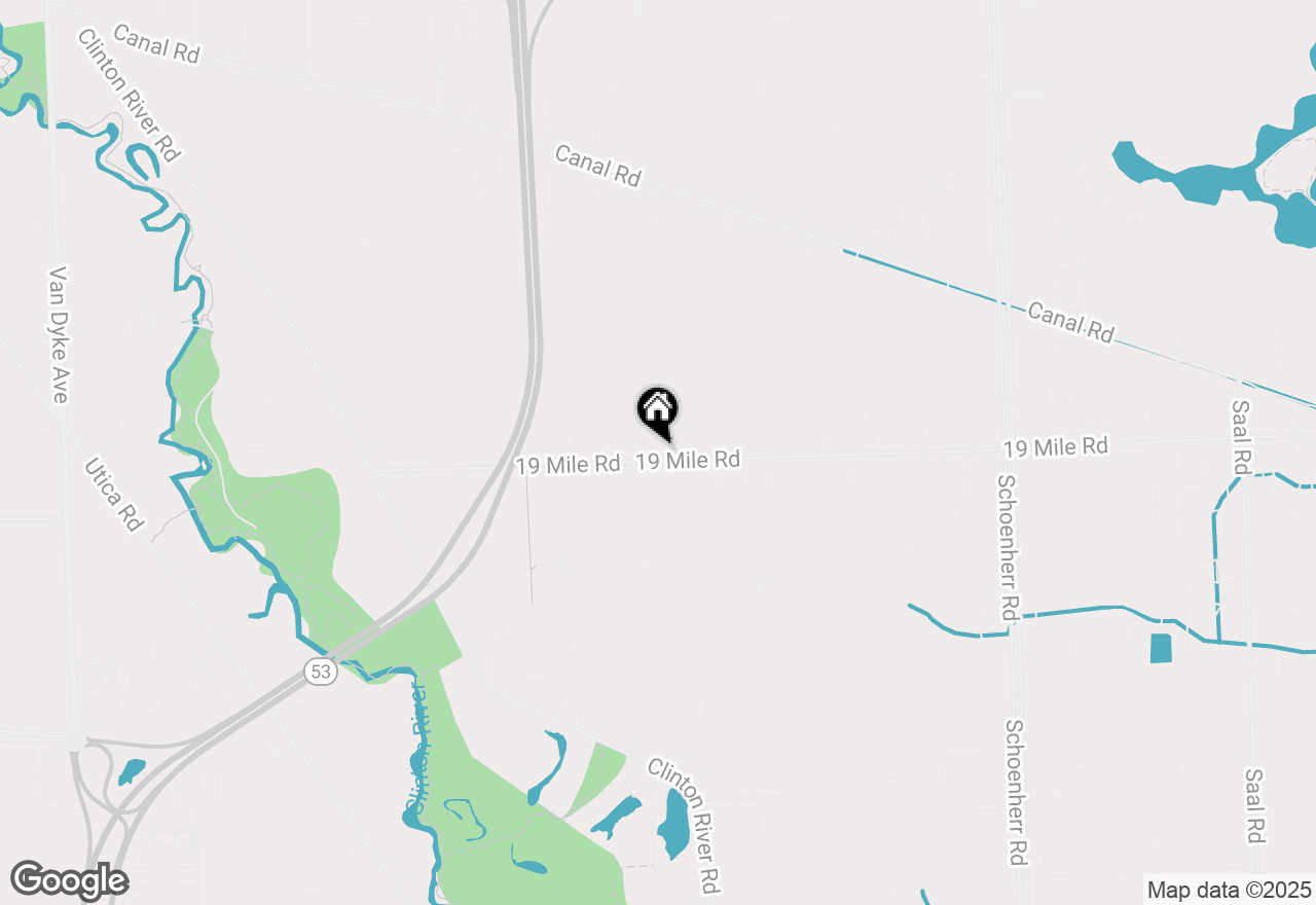 Map of 12131 19 Mile Road, Sterling Heights, MI 48313