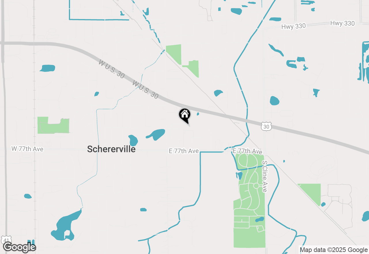 Map of 305 Deertrail Lane, Schererville, IN 46375